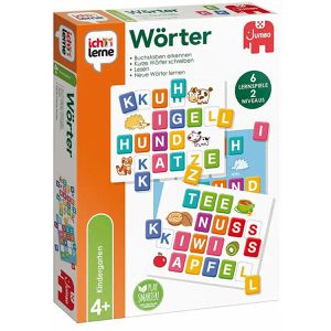Jumbo Lernspiel 19913, Ich lerne Wörter, ab 4 Jahre, 1-4 Spieler Buchstaben & Wörter lernen