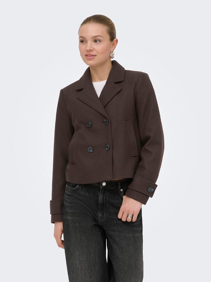 ONLY Trenchcoat in Braun - L
