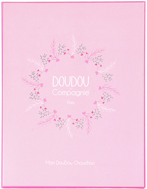 Les Chouchoux : Doudou plat Chat 20 cm - Doudou et compagnie