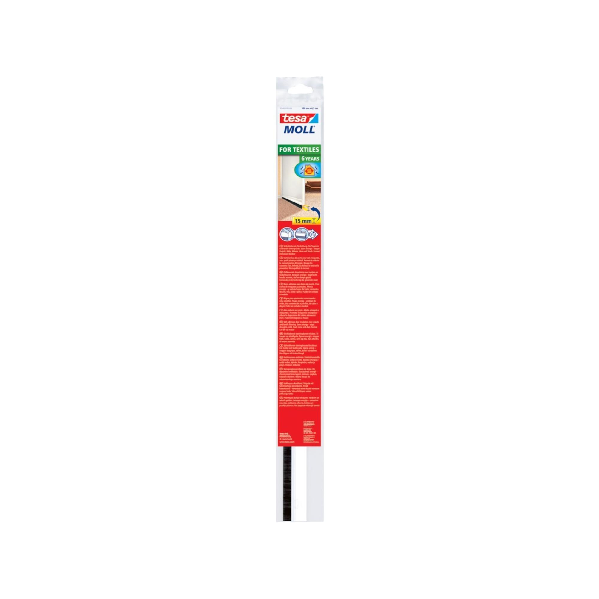 tesa Tür-Dichtung 5403 braun bis 15mm Spalte (05403-00101-00)