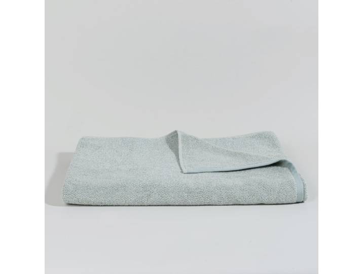 Blaues Badetuch aus Bio-Baumwolle, 100 x 150
