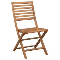 No Name, Gartenstühle, Set mit 2 klappbaren Acacia FSC Gartenstühlen - 47 x 57,5 x H, 89,5 cm
