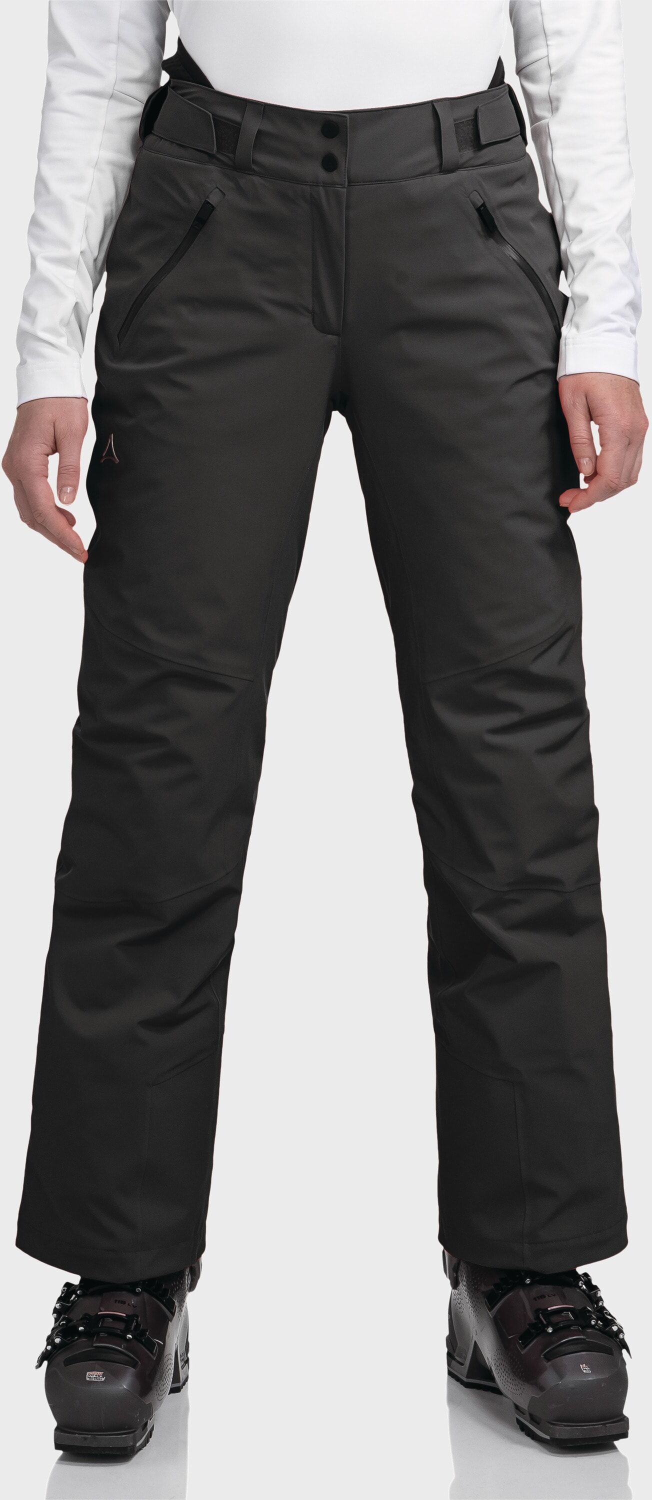 Outdoorhose SCHÖFFEL "Ski Pants Lizum L", Damen, Gr. 36, Normalgrössen, schwarz (9990, schwarz), Oberstoff : 86% Nylon 14% Elasthan (Membran: Polyurethan) Futter Rumpf oben: 88% Polyester 12% Elasthan Futter Rumpf unten: 100% Polyester, Hosen Outdoorhose 
