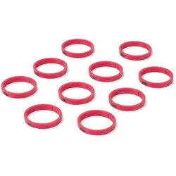 HICON Codierring, 10 Ringe, je ein Ring mit Nummer von „0“ – „9“ für HICON XLR gerade