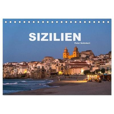 Italien - Sizilien (Tischkalender 2027 DIN A5 quer), CALVENDO Monatskalender