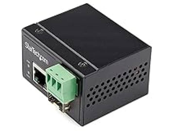 StarTech Convertisseur Fibre RJ45 Industriel, 100Mbps SFP (IMC100MSFP)