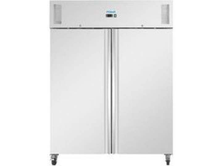 Armoire Réfrigérée Négative Série U GN 2/1 - Polar - Métallisé - l1420- L1- P875- h2090- Acier Inoxydable