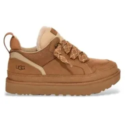 UGG für Herren. 1170750 Braune Lowmel Ledersneaker (44), Wohnung, Schnürsenkel, Lässig