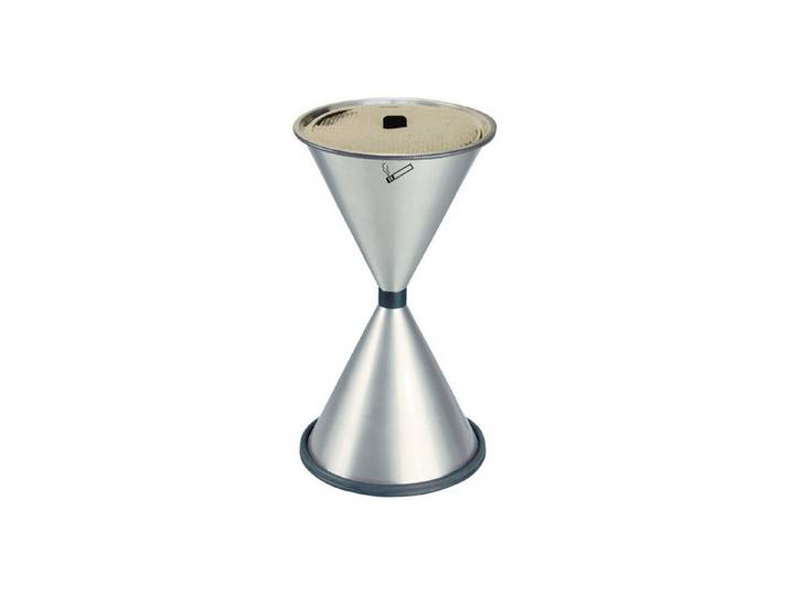 TKG Aschenbecher Standascher D405xH770mm neusilber Stahlbl.TKG
