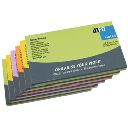 inFO notes Haftnotizen Sticky Notes Spring Line, 125 x 75 mm