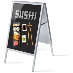 Kundenstopper A1 Komplettset Sushi