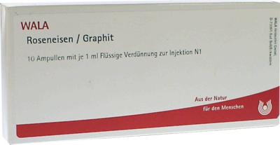 WALA Heilmittel GmbH ROSENEISEN/Graphit Ampullen 10X1 ml 01752021