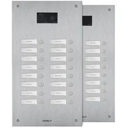 Comelit IX0216U Frontplatte Steel-Switch, 16 Tasten, 2-reihig, V4A