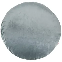 KISSENHÜLLE Rund Samt&Sonders stein-grau 60 cm Ø