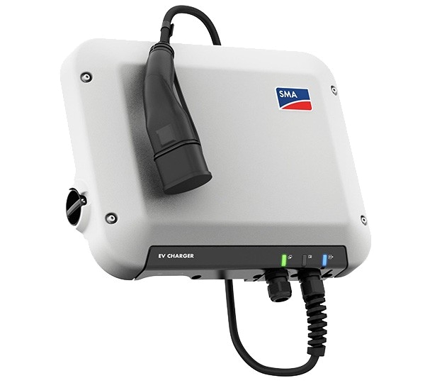 SMA EV CHARGER 22 DREIPHASIGE AC-LADESTATION MIT 5,0 M LADEKABEL EVC22-3AC-10-0