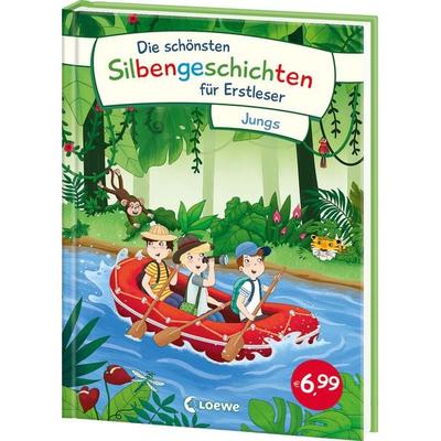 Die schönsten Silbengeschichten für Erstleser - Jungs, Gebundene Ausgabe von Kolloch & Zöller,Sabine Zett, Loewe