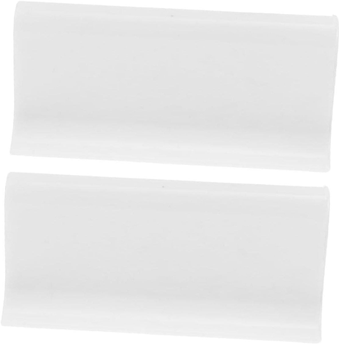 Set van 2 transparante gordijnclips voor een eenvoudig te installeren rolgordijn