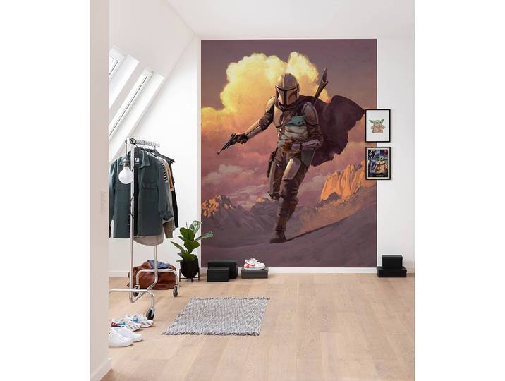 Papier peint Mandalorian Escape 200 x 280 x 0cm