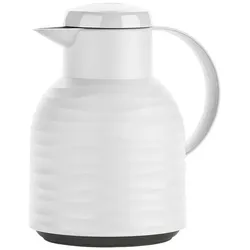 Emsa Isolierkanne "Samba Wave" 1 Liter weiß