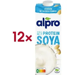 alpro Sojadrink »Soya Original« 1,8 % Fett, 12 Liter