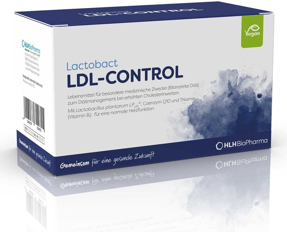 Lactobact LDL-CONTROL – bei erhöhtem Cholesterin & Blutfett Kaps
