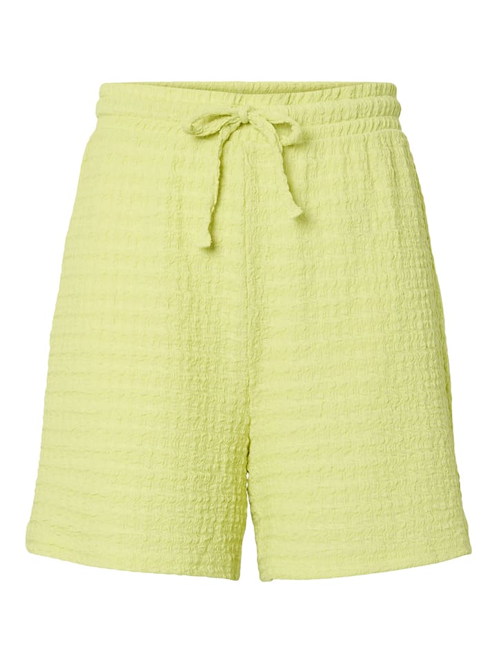 Pieces Shorts in Gelb - XL