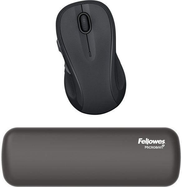 Fellowes Breyta Palm Håndledsstøtte, Sort
