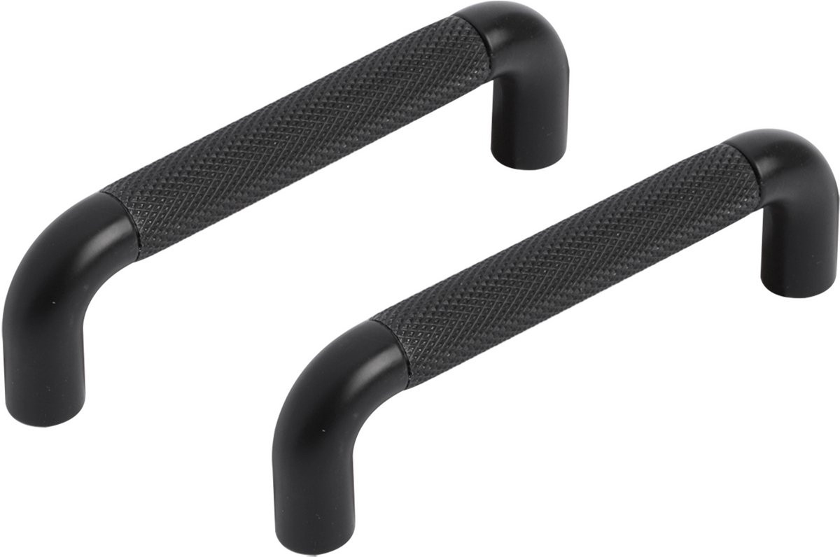 Differnz Meubelgreep Rond Mat Zwart 96 mm