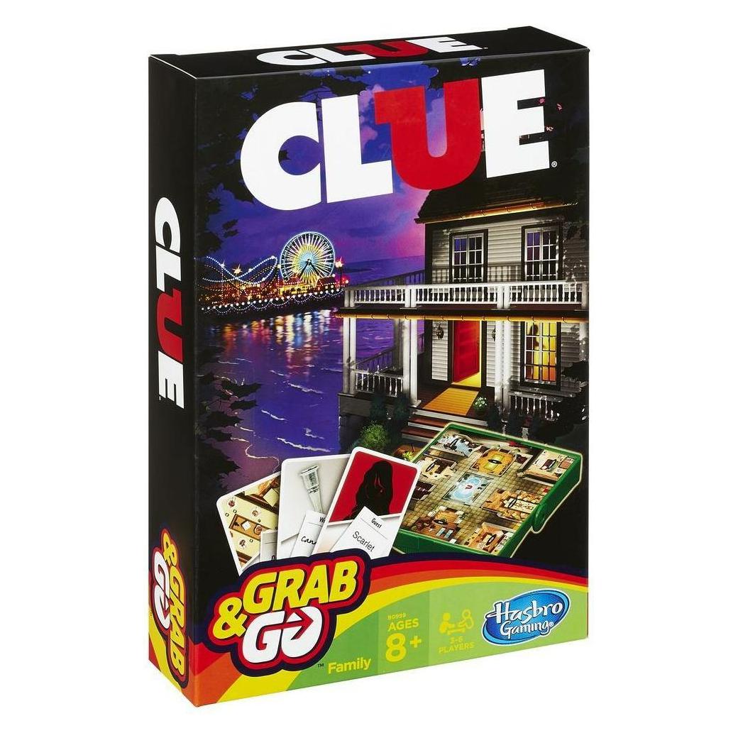 Hasbro GAMING CLUE grab and go FI, B0999179 (Finnisch, Schwedisch, 3 - 6 Spieler) (B09997792)