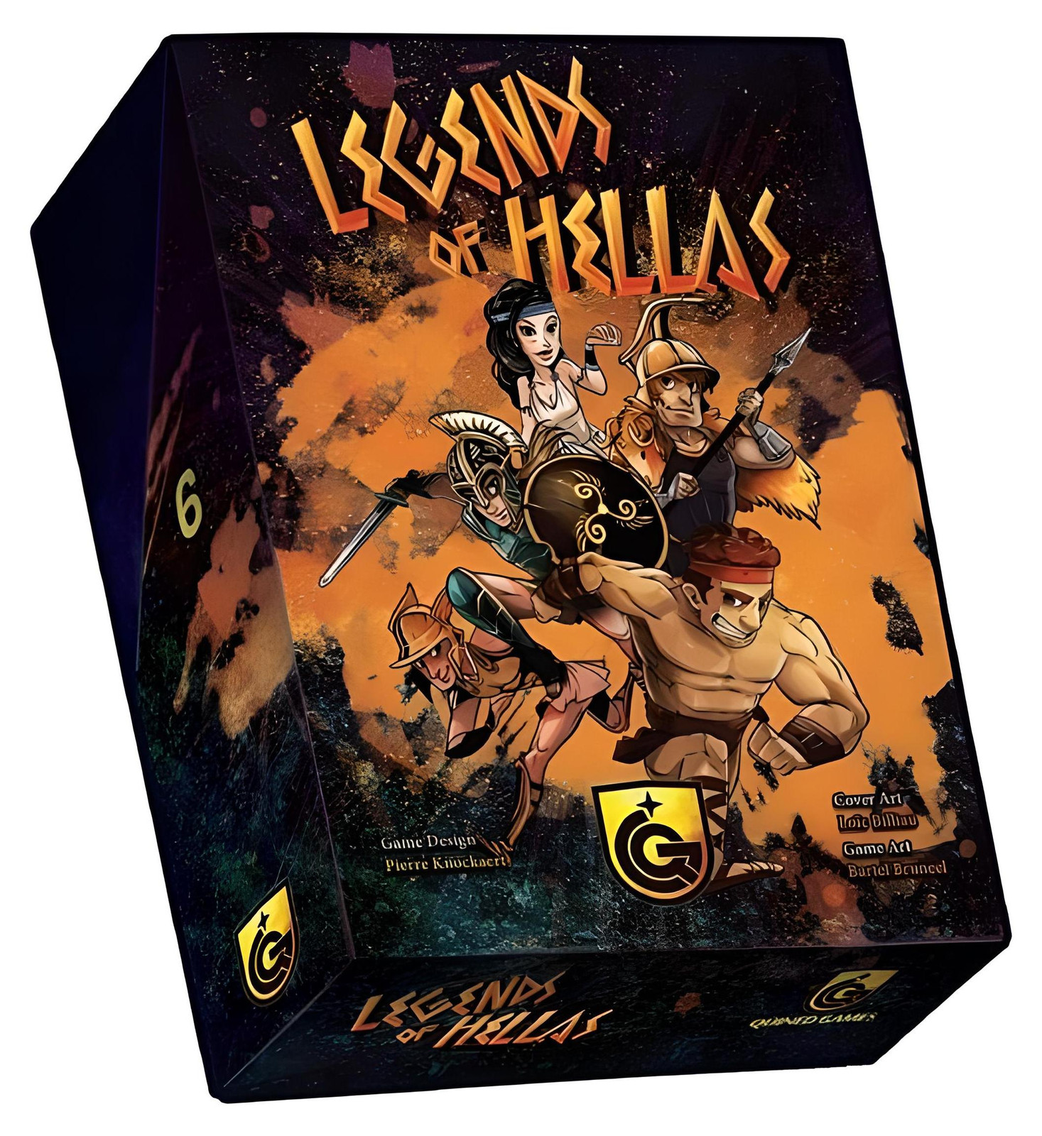 Quined Games kaartspel Legends of Hellas strategisch avontuur