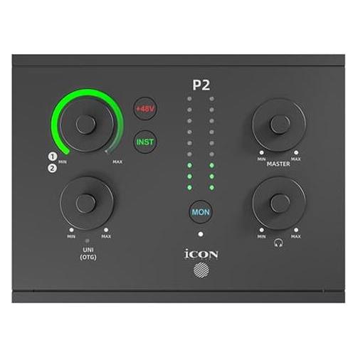 iCON Pro Audio Panel 2 2-in/2-out USB Audio Interface (USB) (110307A3001)