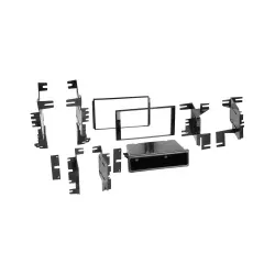 ACV 381210-04 Doppel-DIN Radioblende Einbaurahmen Nissan Juke (J15) schwarz