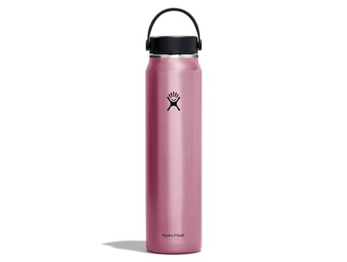 Hydro Flask - Leichte Trinkflasche 1180 ml (40 oz) Trail Series - Vakuumisolierte, Wiederverwendbare Trinkflasche aus Edelstahl mit Auslaufsicherem Flex Deckel - Wide-Öffnung - Tourmaline
