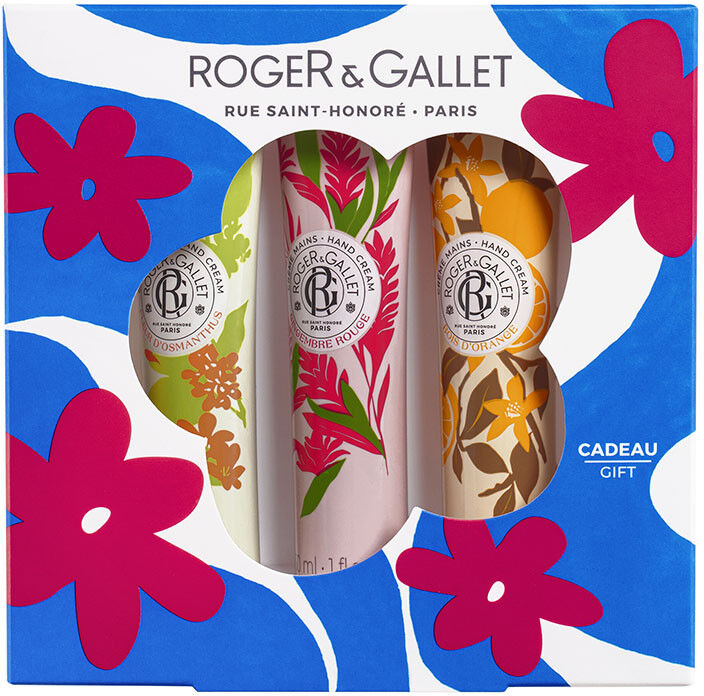 Roger et Gallet Coffret Trio Crèmes Mains Bienfaisantes Corps & mains