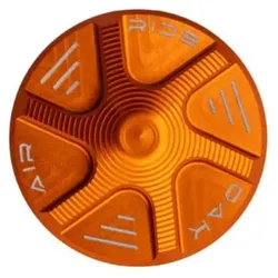 OAK COMPONENTS Air Cap Fork Cap | orange