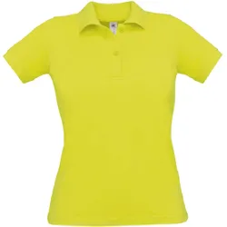 B&C Damen Piqué Polo Safran Pure PW455 pixel lime S