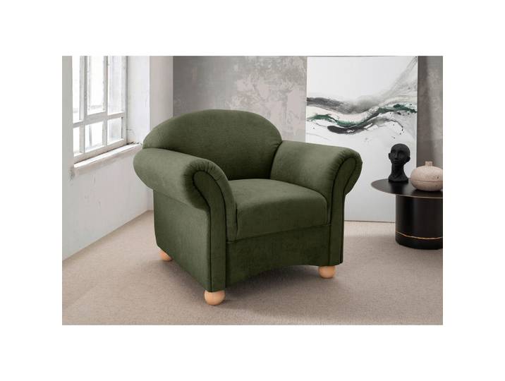 Livetastic Sessel Torello, Grün, Holz, Buche, Uni, 90x84x80 cm, Made in EU, erweiterbar (Typenauswahl), Wohnzimmer, Sessel, Sonstige Sessel