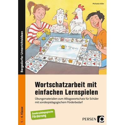 Wortschatzarbeit mit einfachen Lernspielen, Taschenbuch von Michaela Köller, Persen Verlag in der AAP Lehrerwelt GmbH, 978-3-403-20467-1