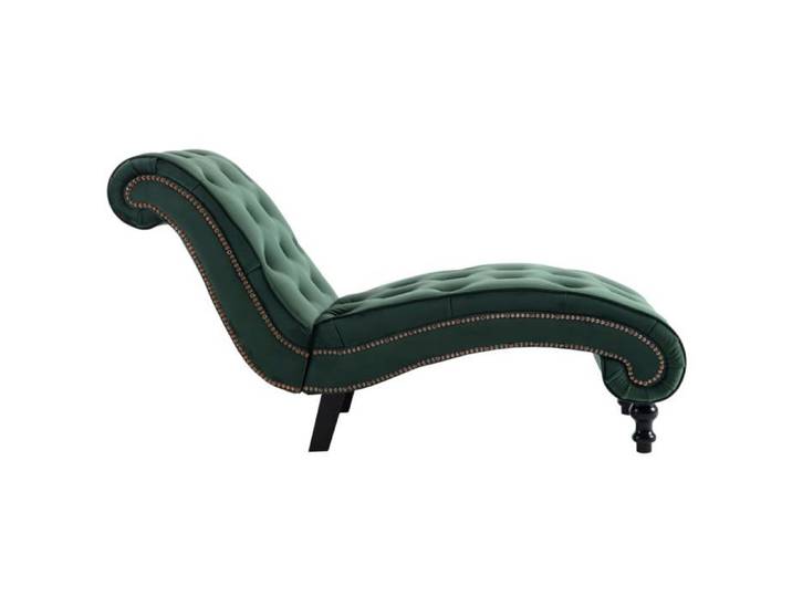 Confortable Fauteuil long look élégant 1 place Velours Vert__22932