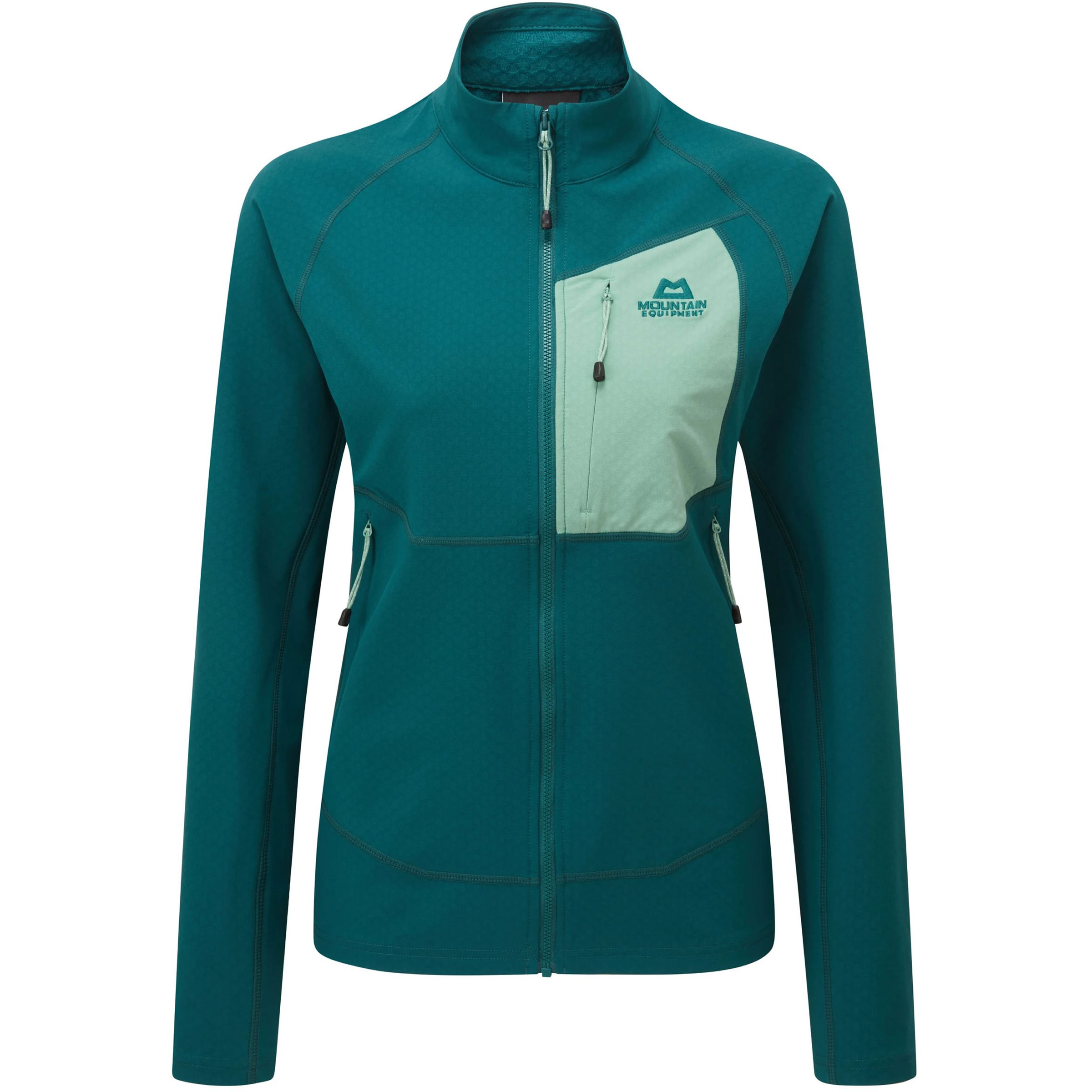 Mountain Equipment Arrow Damen Softshelljacke tuerkis Größe L Alpinklettern | Bergsteigen Wasserabweisend Wasserabweisend