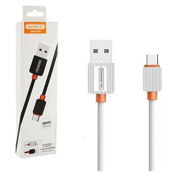 Somostel SMS-BP03 USB Kabel 1 m USB A USB C Weiss (1 m, USB 3.2 Gen 1) (SMS-BP03 TYP-C)