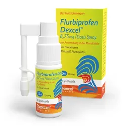 FLURBIPROFEN Dexcel 8,75 mg/Dos.Spray Mundhöhle 15 ml