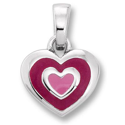 Herzkette ONE ELEMENT "Halskette - Herzkette mit Herz Anhänger aus 925 Silber", silber, Halsketten, Damen, Silber 925 (Sterlingsilber), Herzkette, Herzanhänger – Ausdruck von Liebe, perfekt zum Verschenken