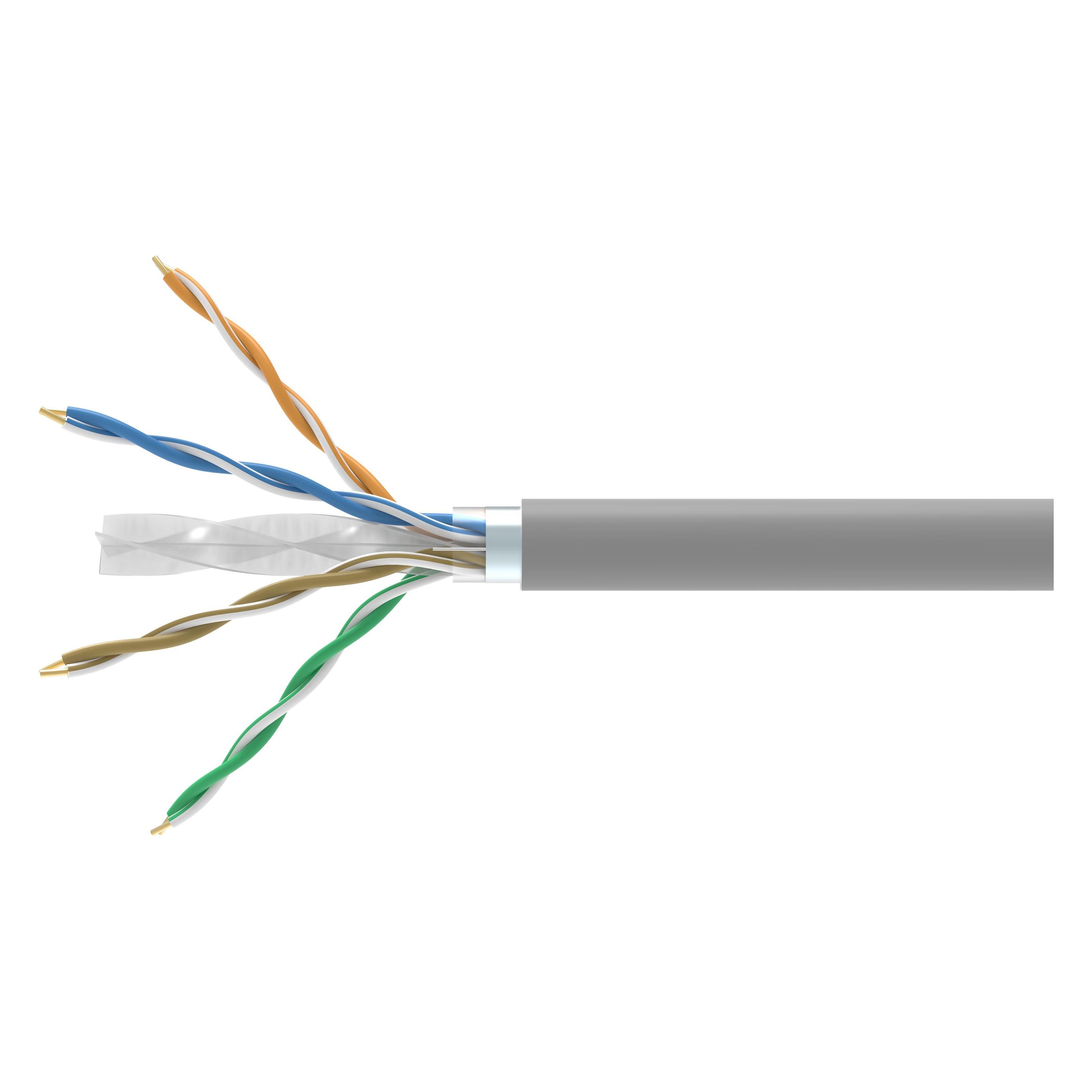 equip Instal.Kab Cat6 F/UTP Eca 305.00m grau LS (CAT6, 305 m) (404539)