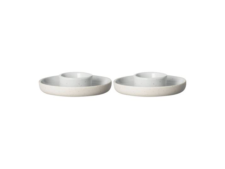blomus Coquetier Sablo Ø10 cm Lot de 2 Cloud