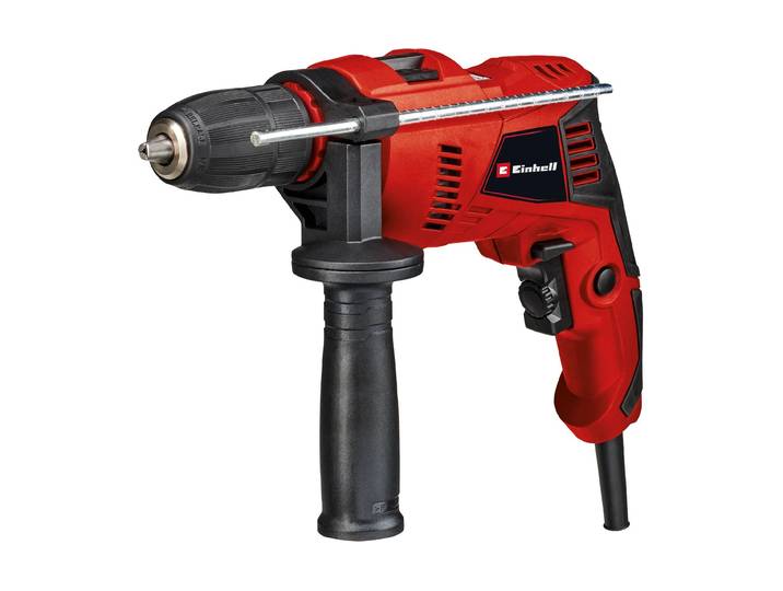Schlagbohrmaschine EINHELL TE-ID 500 E , rot (bunt), Bohrmaschinen, Schlagbohrmaschine