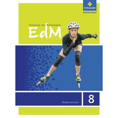 Elemente der Mathematik 8. Schulbuch. Sekundarstufe 1. G9. Niedersachsen, Gebundene Ausgabe von , Schroedel