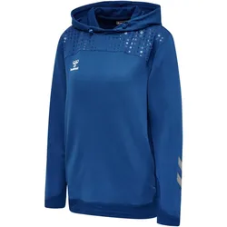 hummel LEAD Damen Polyester Hoodie true blue XXL