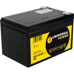 Universal Power AGM UPC12-12 12V 12Ah AGM Batterie zyklenfest wartungsfrei