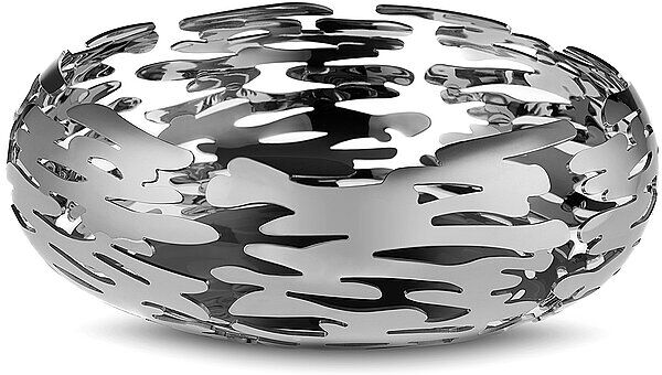 Alessi Schale Barknest 21cm Edelstahl silber EG